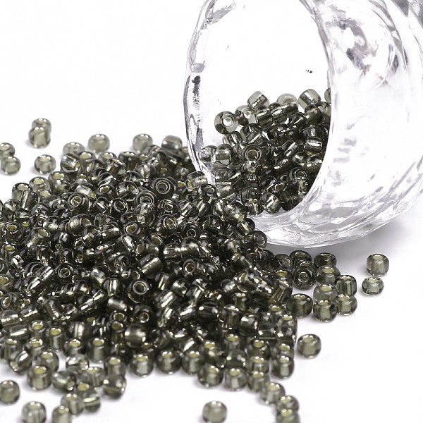 PandaHall (Repacking Service Available) 8/0 Glass Seed Beads, Silver Lined Round Hole, Round, LiGoht Gorey, 3mm, Hole: 1mm, about 12G/bag...
PandaHall (Repacking Service Available) 8/0 Glass Seed Beads, Silver Lined Round Hole, Round, LiGoht Gorey, 3mm, Hole: 1mm, about 12G/bag...