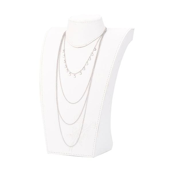 PandaHall 316 Surgical Stainless Steel Tiered Necklaces, Stainless Steel Color, 17.7 inch(45cm) 316 Surgical Stainless Steel
PandaHall 316 Surgical Stainless Steel Tiered Necklaces, Stainless Steel Color, 17.7 inch(45cm) 316 Surgical Stainless Steel