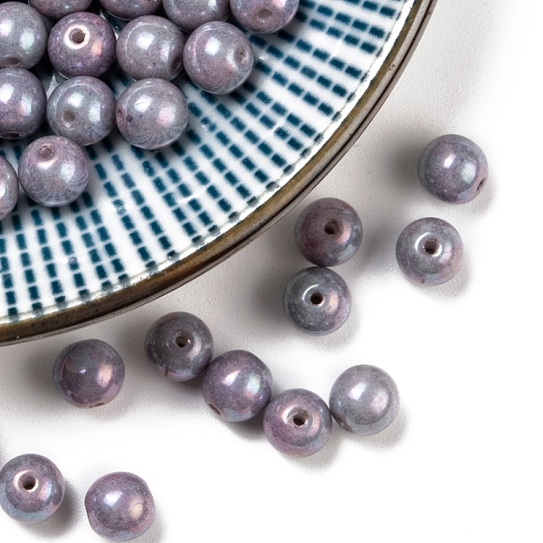 PandaHall Czech Glass Beads, Round, Light Grey, 6mm, Hole: 0.8mm, about 35pcs/10g Czech Glass Round Gray
PandaHall Czech Glass Beads, Round, Light Grey, 6mm, Hole: 0.8mm, about 35pcs/10g Czech Glass Round Gray