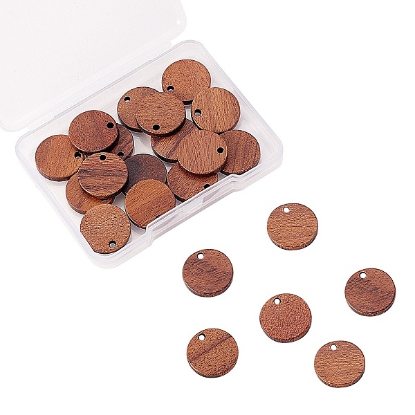 PandaHall Walnut Wood Pendants, Flat Round, Coconut Brown, 15x2.5mm, Hole: 2mm, 20Pcs Wood Flat Round
PandaHall Walnut Wood Pendants, Flat Round, Coconut Brown, 15x2.5mm, Hole: 2mm, 20Pcs Wood Flat Round