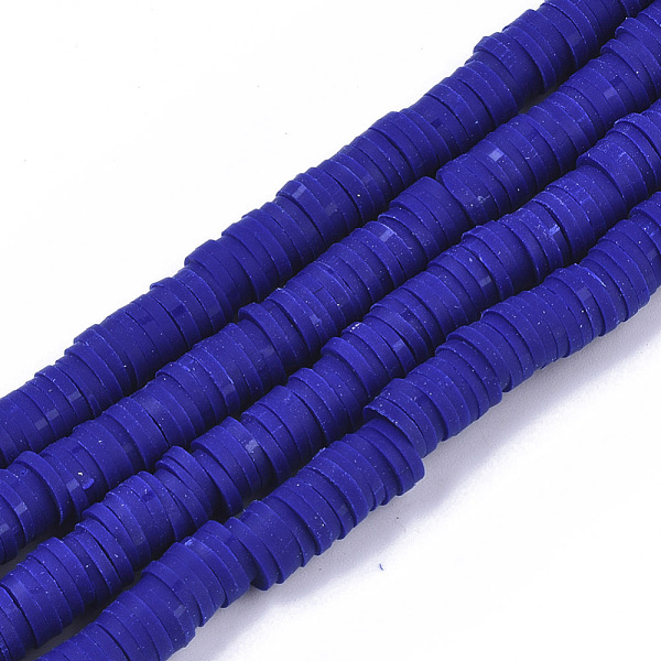 PandaHall Handmade Polymer Clay Beads Strands, for DIY Jewelry Crafts Supplies, Heishi Beads, Disc/Flat Round, Medium Blue, 6x0.5~1mm, Hole...
PandaHall Handmade Polymer Clay Beads Strands, for DIY Jewelry Crafts Supplies, Heishi Beads, Disc/Flat Round, Medium Blue, 6x0.5~1mm, Hole...