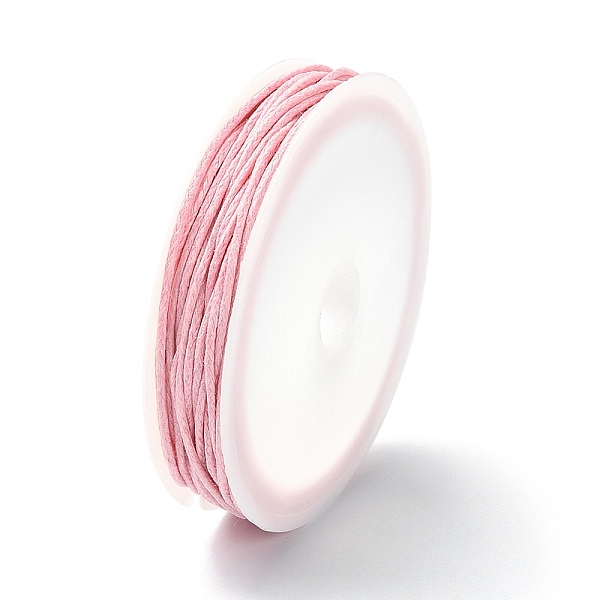 PandaHall 6.8M Waxed Cotton Cords, Multi-Ply Round Cord, Macrame Artisan String for Jewelry Making, Pink, 1mm, about 7.44 Yards(6.8m)/Roll...
PandaHall 6.8M Waxed Cotton Cords, Multi-Ply Round Cord, Macrame Artisan String for Jewelry Making, Pink, 1mm, about 7.44 Yards(6.8m)/Roll...