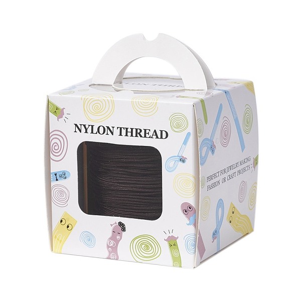 PandaHall Nylon Thread with One Nylon Thread inside, Stronger than NWIR-R006- Series, Coconut Brown, 1mm, about 153.1 yards(140m)/roll Nylon...
PandaHall Nylon Thread with One Nylon Thread inside, Stronger than NWIR-R006- Series, Coconut Brown, 1mm, about 153.1 yards(140m)/roll Nylon...