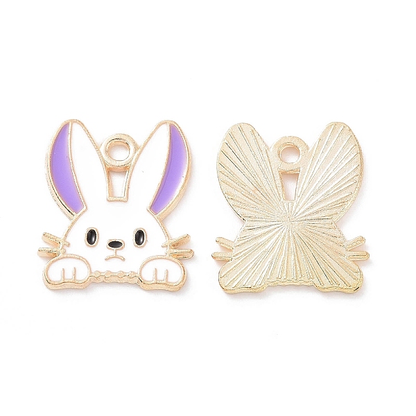 PandaHall Alloy Enamel Pendants, Light Gold, Rabbit Head Charm, Lilac, 16x14x1mm, Hole: 1.5mm Alloy+Enamel Rabbit Purple
PandaHall Alloy Enamel Pendants, Light Gold, Rabbit Head Charm, Lilac, 16x14x1mm, Hole: 1.5mm Alloy+Enamel Rabbit Purple