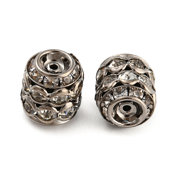 PandaHall Brass Rhinestone Beads, Barrel, Platinum, 11.5x10mm, Hole: 1mm Brass+Rhinestone Barrel Clear
PandaHall Brass Rhinestone Beads, Barrel, Platinum, 11.5x10mm, Hole: 1mm Brass+Rhinestone Barrel Clear