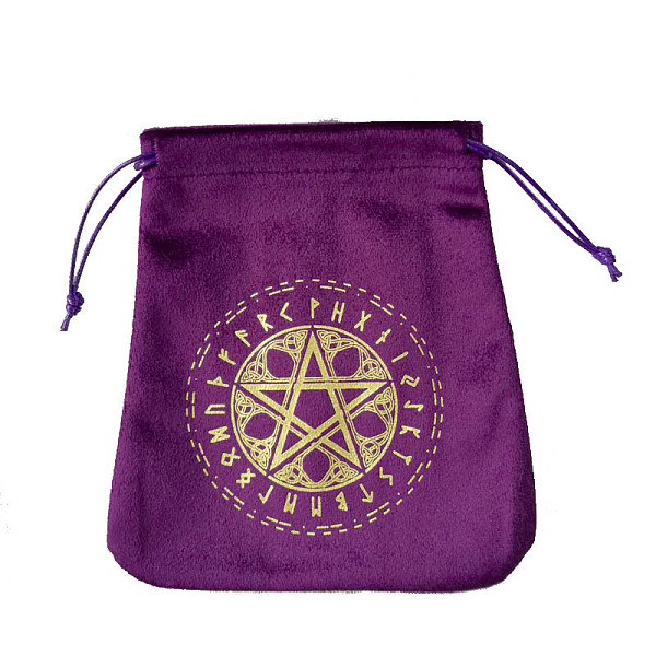 PandaHall Velvet Tarot Cards Storage Drawstring Bags, Tarot Desk Storage Holder, Purple, Star Pattern, 16.5x15cm Velvet Star Purple
PandaHall Velvet Tarot Cards Storage Drawstring Bags, Tarot Desk Storage Holder, Purple, Star Pattern, 16.5x15cm Velvet Star Purple