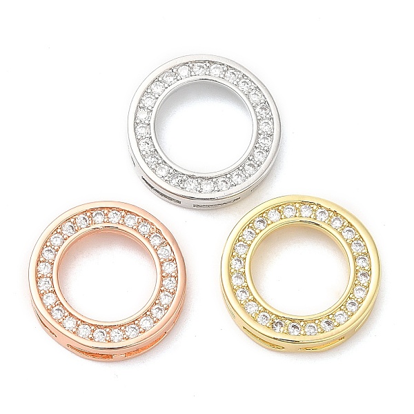 PandaHall Ring Brass Micro Pave Cubic Zirconia Pendants, Multi-strand Links, Lead Free & Nickel Free, Mixed Color, 15x3mm, Hole: 4X1mm..., Clear
PandaHall Ring Brass Micro Pave Cubic Zirconia Pendants, Multi-strand Links, Lead Free & Nickel Free, Mixed Color, 15x3mm, Hole: 4X1mm..., Clear