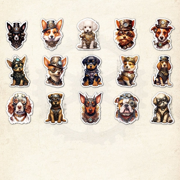 PandaHall 30Pcs 6 Styles Gear Vintage Paper Self-Adhesive Stickers, for DIY Album Scrapbook, Background Paper, Diary Decoration, Dog..., Multicolor
PandaHall 30Pcs 6 Styles Gear Vintage Paper Self-Adhesive Stickers, for DIY Album Scrapbook, Background Paper, Diary Decoration, Dog..., Multicolor