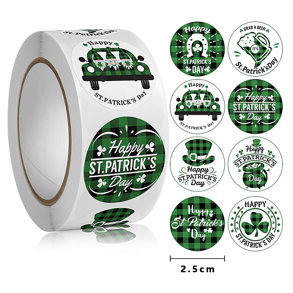 PandaHall Saint Patrick's Day Theme PET Waterproof Self Adhesive Stickers, for DIY Scrapbooking, Photo Album, Dark Green, 25mm, 500pcs/roll...
PandaHall Saint Patrick's Day Theme PET Waterproof Self Adhesive Stickers, for DIY Scrapbooking, Photo Album, Dark Green, 25mm, 500pcs/roll...