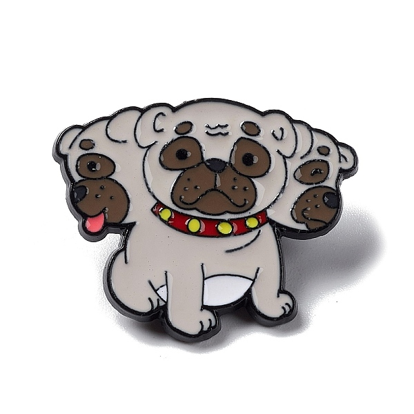 PandaHall Cartoon 3 Headed Dog Enamel Pin, Electrophoresis Black Alloy Cute Animal Brooch for Backpack Cloth, Brown, 23.5x28x1.5mm, Pin: 1mm...
PandaHall Cartoon 3 Headed Dog Enamel Pin, Electrophoresis Black Alloy Cute Animal Brooch for Backpack Cloth, Brown, 23.5x28x1.5mm, Pin: 1mm...