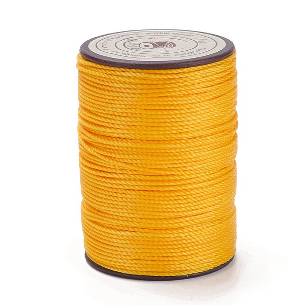 PandaHall Round Waxed Polyester Thread String, Micro Macrame Cord, Twisted Cord, for Leather Sewing Stitching, Gold, 0.8mm, about 54.68...
PandaHall Round Waxed Polyester Thread String, Micro Macrame Cord, Twisted Cord, for Leather Sewing Stitching, Gold, 0.8mm, about 54.68...