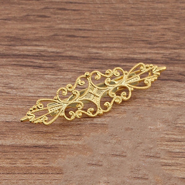 PandaHall Iron Flower Hair Pin, Ponytail Holder Statement, Hair Accessories for Women, Golden, 35mm Iron
PandaHall Iron Flower Hair Pin, Ponytail Holder Statement, Hair Accessories for Women, Golden, 35mm Iron