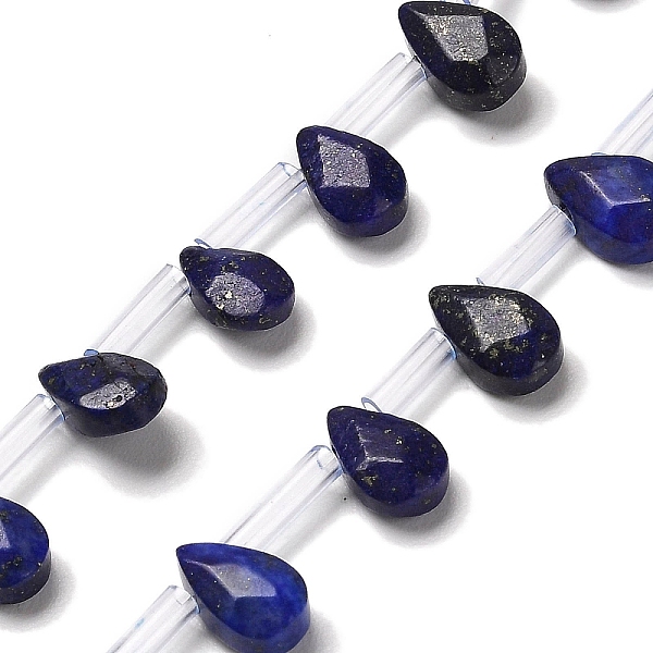 PandaHall Natural Lapis Lazuli Beads Strands, Faceted, Teardrop, Top Drilled, 9x6x4mm, Hole: 0.8mm, about 32pcs/strand, 16.54''(42cm) Lapis...
PandaHall Natural Lapis Lazuli Beads Strands, Faceted, Teardrop, Top Drilled, 9x6x4mm, Hole: 0.8mm, about 32pcs/strand, 16.54''(42cm) Lapis...