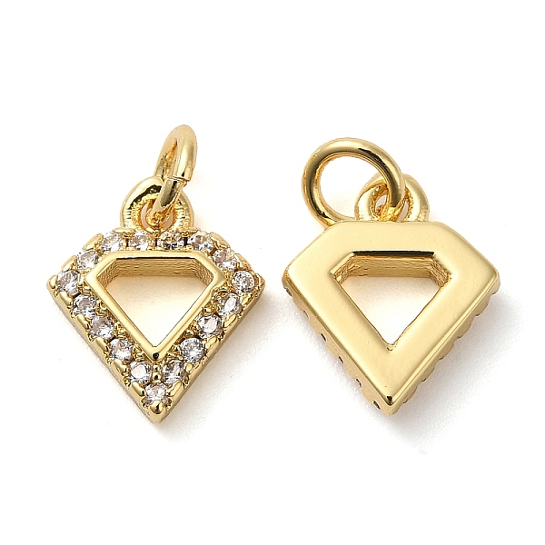 PandaHall Brass Micro Pave Cubic Zirconia Pendants, Cadmium Free & Lead Free, Long-Lasting Plated, with Jump Ring, Diamond, Real 18K Gold..., Clear
PandaHall Brass Micro Pave Cubic Zirconia Pendants, Cadmium Free & Lead Free, Long-Lasting Plated, with Jump Ring, Diamond, Real 18K Gold..., Clear