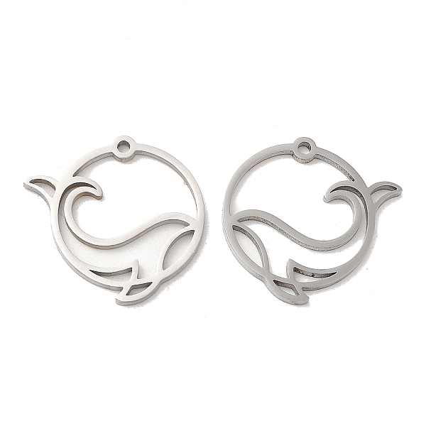 PandaHall 304 Stainless Steel Pendants, Flat Round with Whale Charm, Stainless Steel Color, 19.5x20x1mm, Hole: 1.4mm 304 Stainless Steel...
PandaHall 304 Stainless Steel Pendants, Flat Round with Whale Charm, Stainless Steel Color, 19.5x20x1mm, Hole: 1.4mm 304 Stainless Steel...