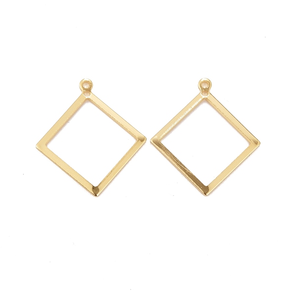 PandaHall Rack Plating Eco-friendly Brass Pendants, Lead Free & Cadmium Free, Long-Lasting Plated, Hollow Rhombus, Real 24K Gold Plated...
PandaHall Rack Plating Eco-friendly Brass Pendants, Lead Free & Cadmium Free, Long-Lasting Plated, Hollow Rhombus, Real 24K Gold Plated...