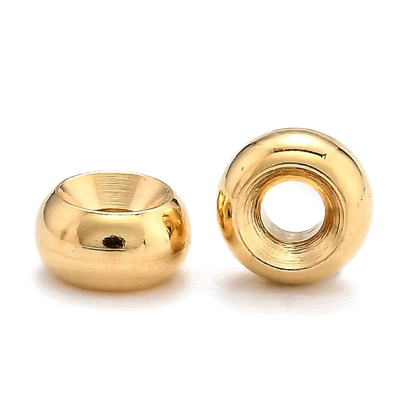 PandaHall Brass Spacer Beads, Long-Lasting Plated, Flat Round, Real 24K Gold Plated, 5x2.5mm, Hole: 1.5mm Brass Flat Round
PandaHall Brass Spacer Beads, Long-Lasting Plated, Flat Round, Real 24K Gold Plated, 5x2.5mm, Hole: 1.5mm Brass Flat Round