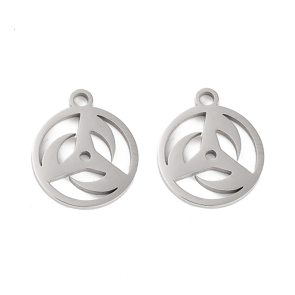 PandaHall 316 Surgical Stainless Steel Charms, Laser Cut, Flat Round Charm, Stainless Steel Color, Fan, 14.5x12.5x1mm, Hole: 1.5mm 316...
PandaHall 316 Surgical Stainless Steel Charms, Laser Cut, Flat Round Charm, Stainless Steel Color, Fan, 14.5x12.5x1mm, Hole: 1.5mm 316...