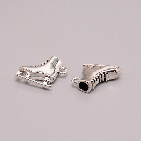 PandaHall Skating Shoes Alloy Pendants, DIY Jewelry Accessories, Antique Silver, 17.5x20x6.5mm, Hole: 2mm Alloy Others
PandaHall Skating Shoes Alloy Pendants, DIY Jewelry Accessories, Antique Silver, 17.5x20x6.5mm, Hole: 2mm Alloy Others