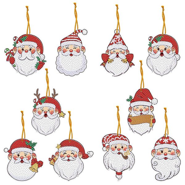 PandaHall Christmas Theme DIY Diamond Painting Keychain Kit, Including Acrylic Board, Keychain Clasp, Bead Chain, Resin Rhinestones Bag...
PandaHall Christmas Theme DIY Diamond Painting Keychain Kit, Including Acrylic Board, Keychain Clasp, Bead Chain, Resin Rhinestones Bag...