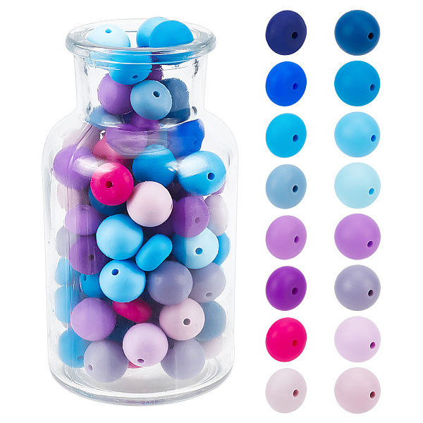 PandaHall GOMAKERER 112Pcs 16 Style Food Grade Eco-Friendly Silicone Beads, Chewing Beads For Teethers, DIY Nursing Necklaces Making..., Multicolor
PandaHall GOMAKERER 112Pcs 16 Style Food Grade Eco-Friendly Silicone Beads, Chewing Beads For Teethers, DIY Nursing Necklaces Making..., Multicolor
