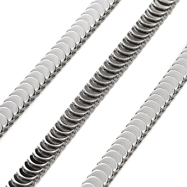 PandaHall Vacuum Plating 304 Stainless Steel Herringbone Chains, Soldered, with Spool, Stainless Steel Color, 3.8x3mm 304 Stainless Steel
PandaHall Vacuum Plating 304 Stainless Steel Herringbone Chains, Soldered, with Spool, Stainless Steel Color, 3.8x3mm 304 Stainless Steel