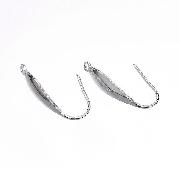 PandaHall 316 Surgical Stainless Steel Earring Hooks, with Vertical Loop, Stainless Steel Color, 20x10x4.5mm, Hole: 1.2mm, Pin: 0.57mm 316...
PandaHall 316 Surgical Stainless Steel Earring Hooks, with Vertical Loop, Stainless Steel Color, 20x10x4.5mm, Hole: 1.2mm, Pin: 0.57mm 316...