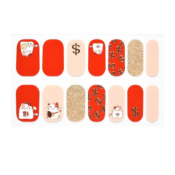 PandaHall Full Cover Ombre Nails Wraps, Glitter Powder Color Street Nail Strips, Self-Adhesive, for Nail Tips Decorations, Red, 24x8mm...
PandaHall Full Cover Ombre Nails Wraps, Glitter Powder Color Street Nail Strips, Self-Adhesive, for Nail Tips Decorations, Red, 24x8mm...