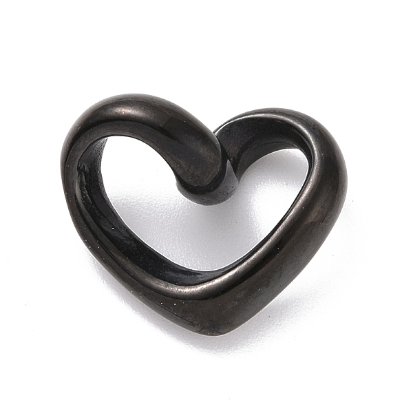 PandaHall Ion Plating(IP) 304 Stainless Steel Linking Rings, Twisted Heart, Gunmetal, 13x16x7mm, Inner Diameter: 3.5x11mm 304 Stainless...
PandaHall Ion Plating(IP) 304 Stainless Steel Linking Rings, Twisted Heart, Gunmetal, 13x16x7mm, Inner Diameter: 3.5x11mm 304 Stainless...
