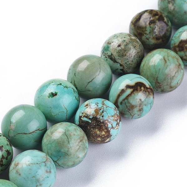 PandaHall Natural Howlite Beads Strands, Dyed, Round, 10mm, Hole: 1mm, about 38pcs/strands, 14.96 inch(38cm) Howlite Round
PandaHall Natural Howlite Beads Strands, Dyed, Round, 10mm, Hole: 1mm, about 38pcs/strands, 14.96 inch(38cm) Howlite Round