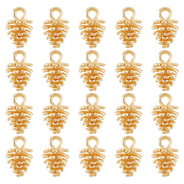 PandaHall DICOSMETIC 20Pcs Golden Pine Cone Charm Nature Nuts Charm Plant Ornament Pendant Tibetan Brass Pine Cone Charm with Hole Dangle...
PandaHall DICOSMETIC 20Pcs Golden Pine Cone Charm Nature Nuts Charm Plant Ornament Pendant Tibetan Brass Pine Cone Charm with Hole Dangle...