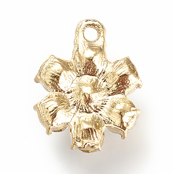 PandaHall Alloy Rhinestones Charms, Flower, Golden, 15x12x4mm, Hole: 1.5mm Alloy+Rhinestone Flower
PandaHall Alloy Rhinestones Charms, Flower, Golden, 15x12x4mm, Hole: 1.5mm Alloy+Rhinestone Flower
