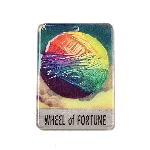 PandaHall Acrylic Pendants, Rectangle with Tarot, Ball of Yarn, 38.5x27x2mm, Hole: 1.8mm Acrylic Others
PandaHall Acrylic Pendants, Rectangle with Tarot, Ball of Yarn, 38.5x27x2mm, Hole: 1.8mm Acrylic Others