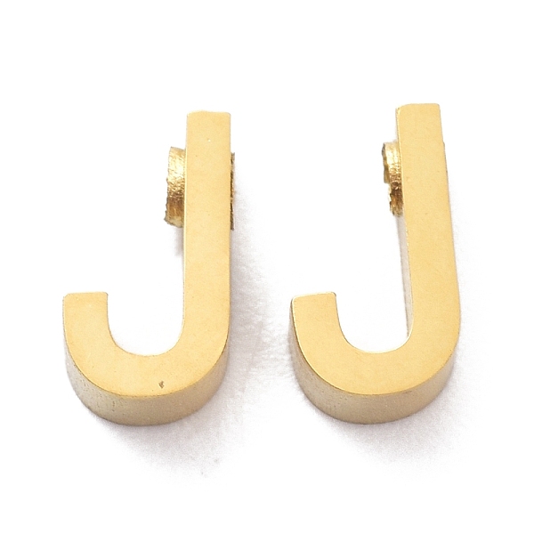PandaHall Ion Plating(IP) 304 Stainless Steel Charms, Alphabet, Golden, Letter.J, 8x4.5x3mm, Hole: 1.8mm 304 Stainless Steel Letter J
PandaHall Ion Plating(IP) 304 Stainless Steel Charms, Alphabet, Golden, Letter.J, 8x4.5x3mm, Hole: 1.8mm 304 Stainless Steel Letter J