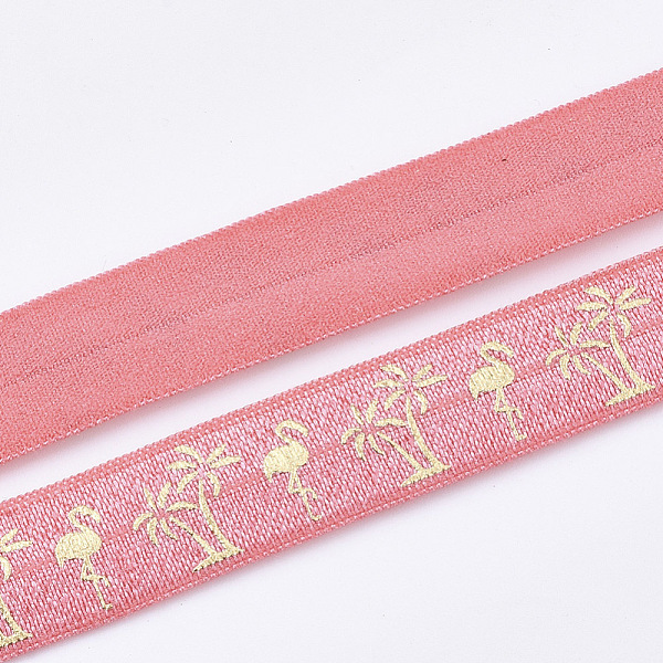 PandaHall Flat Elastic Cord, Flamingo Shape & Coconut Palm Pattern, Hot Pink, 15~16x1mm, about 3.28 yards(3m)/roll Elastic Fibre Flat Pink
PandaHall Flat Elastic Cord, Flamingo Shape & Coconut Palm Pattern, Hot Pink, 15~16x1mm, about 3.28 yards(3m)/roll Elastic Fibre Flat Pink