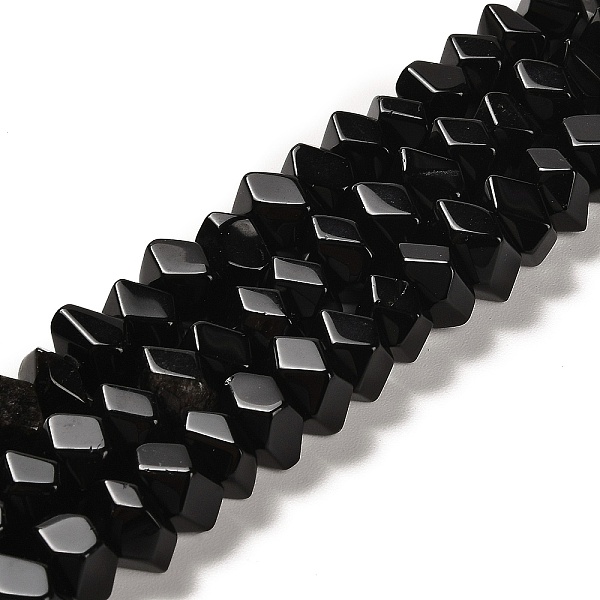 PandaHall Natural Obsidian Beads Strands, Faceted, Nuggets, 10~11x8~10x7~8mm, Hole: 1mm, about 22~23pcs/strand, 7.09~7.48''(18~19cm)...
PandaHall Natural Obsidian Beads Strands, Faceted, Nuggets, 10~11x8~10x7~8mm, Hole: 1mm, about 22~23pcs/strand, 7.09~7.48''(18~19cm)...