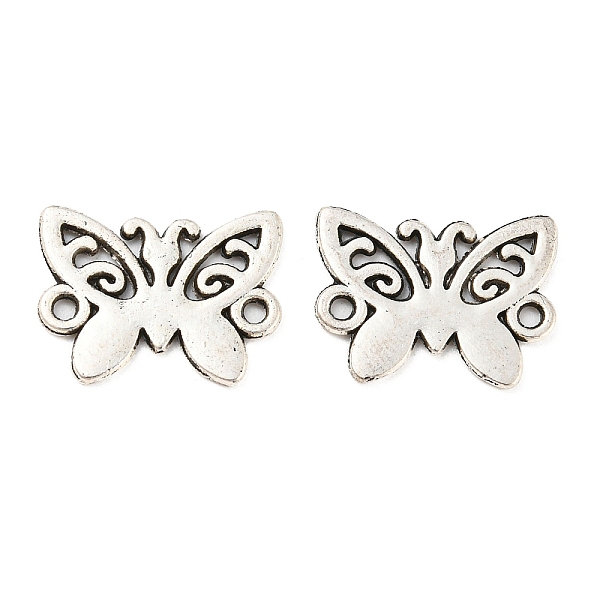 PandaHall Tibetan Style Alloy Connector Charms, Cadmium Free & Lead Free, Butterfly Links, Antique Silver, 12x15x1mm, Hole: 1.2mm, about...
PandaHall Tibetan Style Alloy Connector Charms, Cadmium Free & Lead Free, Butterfly Links, Antique Silver, 12x15x1mm, Hole: 1.2mm, about...