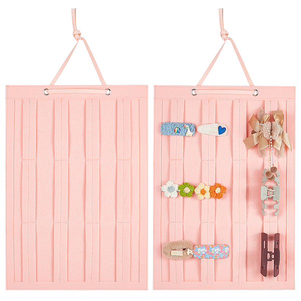 PandaHall Felt Hanging Hair Claw Clip Organizer Holder for Women Girls, Wall-Hanging Hair Clip Stand Holder for Home Wall, Door, Closet..., Pink
PandaHall Felt Hanging Hair Claw Clip Organizer Holder for Women Girls, Wall-Hanging Hair Clip Stand Holder for Home Wall, Door, Closet..., Pink