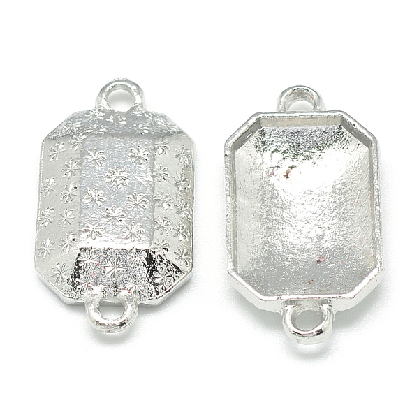 PandaHall Alloy Connector Rhinestone Settings, Octagon, Platinum, Fit for 10x14mm Rhinestone, 21.5x11.8x3.3mm, Hole: 2mm Alloy Octagon
PandaHall Alloy Connector Rhinestone Settings, Octagon, Platinum, Fit for 10x14mm Rhinestone, 21.5x11.8x3.3mm, Hole: 2mm Alloy Octagon