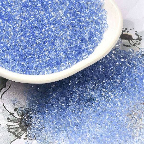 PandaHall Transparent Colours Picasso Glass Round Seed Beads, Cornflower Blue, 2~2.5x1.5mm, Hole: 1mm, about 28125pcs/pound Glass
PandaHall Transparent Colours Picasso Glass Round Seed Beads, Cornflower Blue, 2~2.5x1.5mm, Hole: 1mm, about 28125pcs/pound Glass