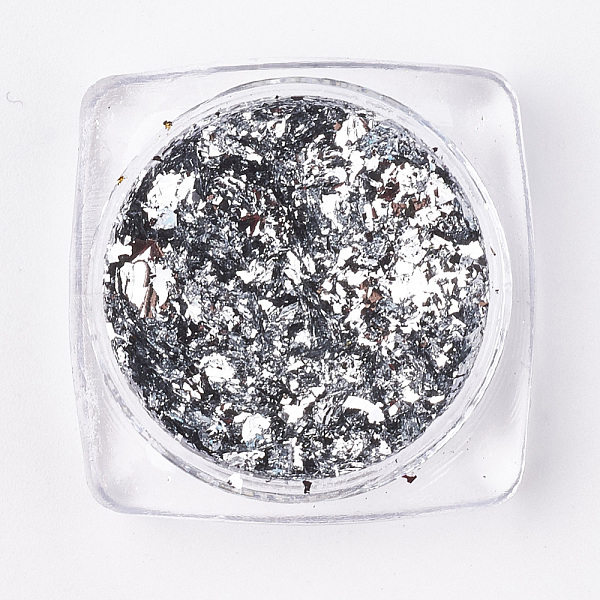 PandaHall Rainbow Foil, Nail Art Decoration Accessories, Silver, 29.5x29.5x14.5mm Foil Glass Others Silver
PandaHall Rainbow Foil, Nail Art Decoration Accessories, Silver, 29.5x29.5x14.5mm Foil Glass Others Silver