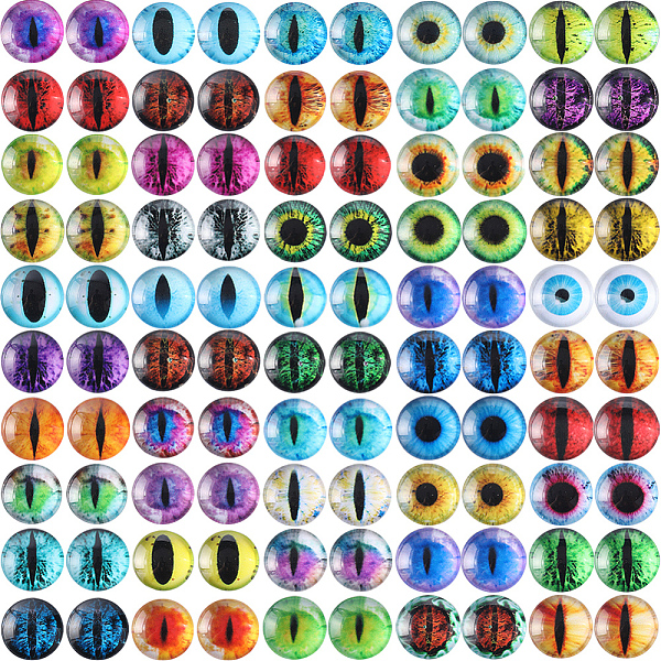 PandaHall Gorgecraft 1 Bag Glass Doll Eyes Cabochons, for Doll Making, Half Round/Dome, Mixed Color, 12x4mm Glass Half Round Multicolor
PandaHall Gorgecraft 1 Bag Glass Doll Eyes Cabochons, for Doll Making, Half Round/Dome, Mixed Color, 12x4mm Glass Half Round Multicolor