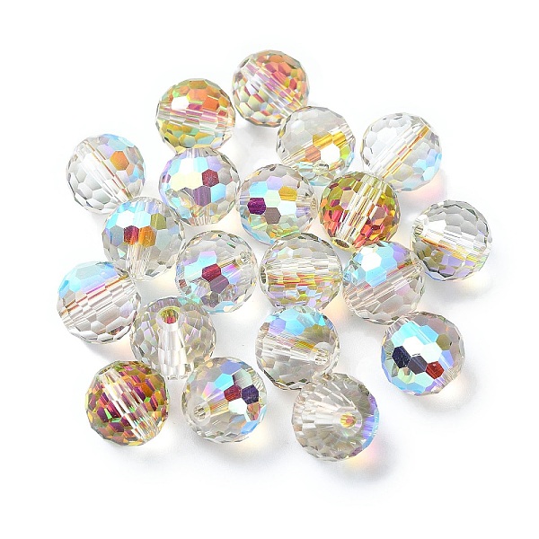 PandaHall AB Color Plated Glass Beads, Faceted Round, Alice Blue, 10x9mm, Hole: 1.5mm Glass Round
PandaHall AB Color Plated Glass Beads, Faceted Round, Alice Blue, 10x9mm, Hole: 1.5mm Glass Round
