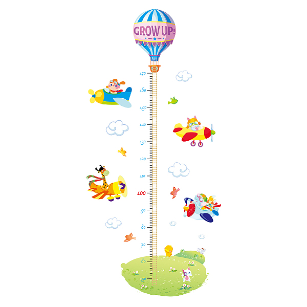 PandaHall PVC Height Growth Chart Wall Sticker, Giraffe Animal with 50 to 170 cm Measurement, for Kid Room Bedroom Wallpaper Decoration...
PandaHall PVC Height Growth Chart Wall Sticker, Giraffe Animal with 50 to 170 cm Measurement, for Kid Room Bedroom Wallpaper Decoration...