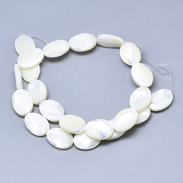PandaHall Natural Trochid Shell/Trochus Shell Beads, Oval, 18x13x5mm, Hole: 0.8mm Trochus Shell Oval
PandaHall Natural Trochid Shell/Trochus Shell Beads, Oval, 18x13x5mm, Hole: 0.8mm Trochus Shell Oval