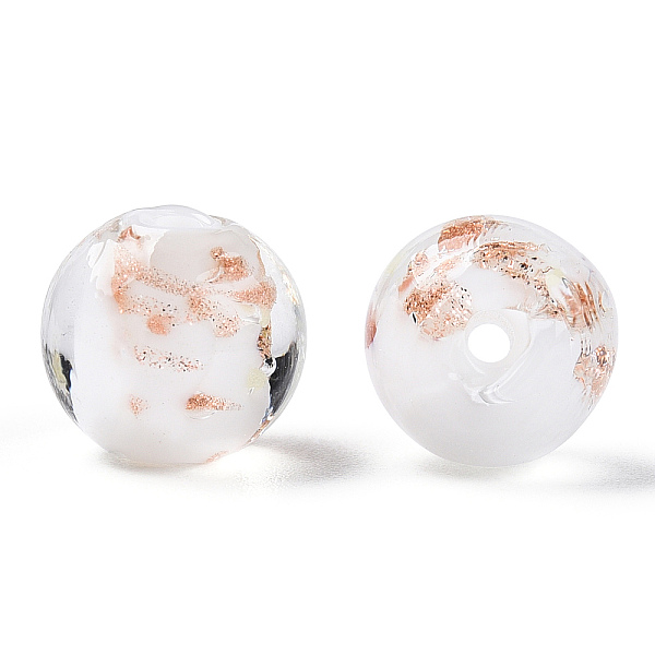 PandaHall Luminous Handmade Gold Sand Lampwork Beads, Glow in the Dark, Round, White, 12x11.5mm, Hole: 1.5mm Lampwork Round White
PandaHall Luminous Handmade Gold Sand Lampwork Beads, Glow in the Dark, Round, White, 12x11.5mm, Hole: 1.5mm Lampwork Round White