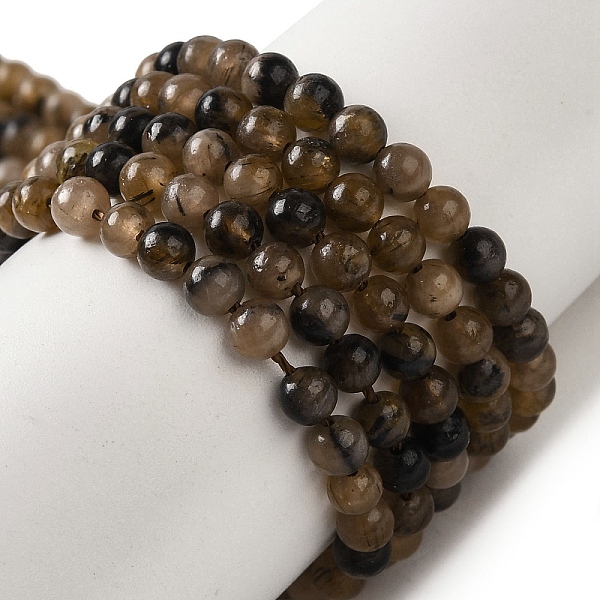 PandaHall Natural Chiastolite Beads Strands, Round, 4mm, Hole: 0.9mm, about 97pcs/strand, 15.91''(40.4cm) Chiastolite Round
PandaHall Natural Chiastolite Beads Strands, Round, 4mm, Hole: 0.9mm, about 97pcs/strand, 15.91''(40.4cm) Chiastolite Round