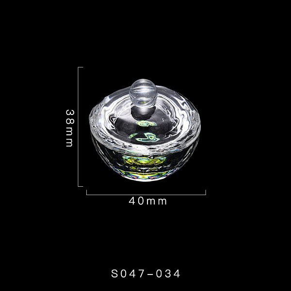 PandaHall Apple Shape Nail Art Glass Dappen Dish, Glass Cup, with Lid, for Acrylic Liquid Powder, Manicure Accessories Container, Colorful...
PandaHall Apple Shape Nail Art Glass Dappen Dish, Glass Cup, with Lid, for Acrylic Liquid Powder, Manicure Accessories Container, Colorful...