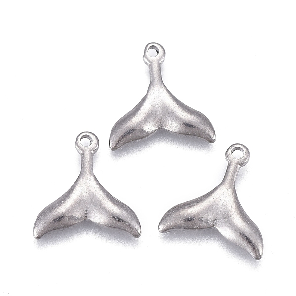 PandaHall 304 Stainless Steel Charms, Laser Cut, Fishtail, Stainless Steel Color, 11x11x1.5mm, Hole: 1mm 304 Stainless Steel Fish
PandaHall 304 Stainless Steel Charms, Laser Cut, Fishtail, Stainless Steel Color, 11x11x1.5mm, Hole: 1mm 304 Stainless Steel Fish