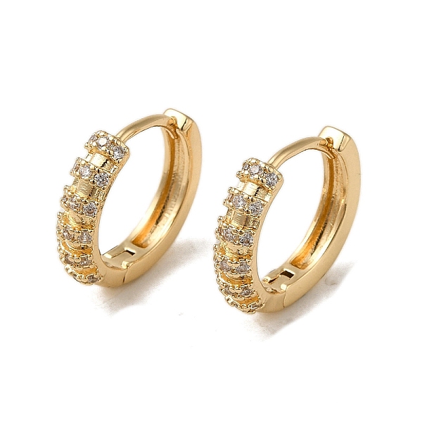 PandaHall Brass Micro Pave Cubic Zirconia Hoop Earring, Light Gold, 14x3.5mm Brass Clear
PandaHall Brass Micro Pave Cubic Zirconia Hoop Earring, Light Gold, 14x3.5mm Brass Clear